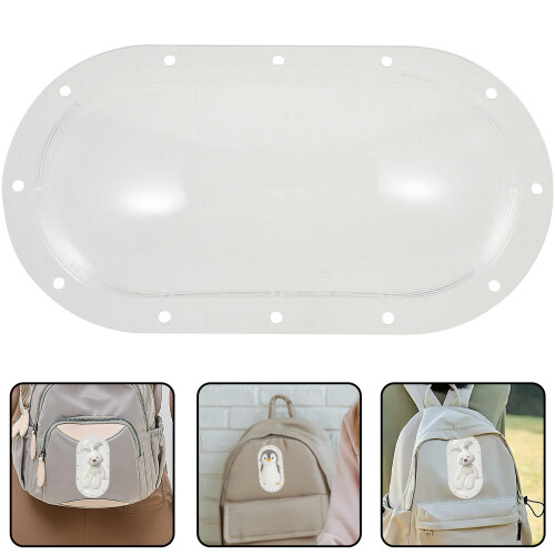 Mochila Para Con Ventana Transparente Y Diy 2