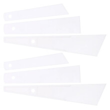 2 Sets Glue Smear Sticks Plastic Spreaders Diy Tools White