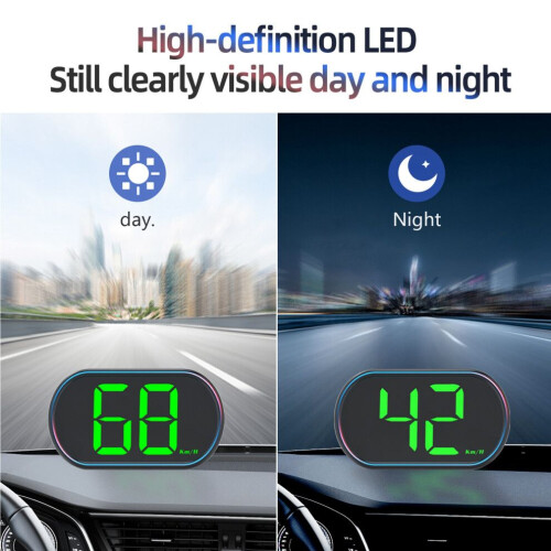 Digitaler Tachometer, Head-Up-Display, GPS, km/h 3 2