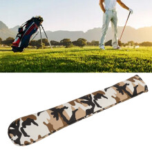 Waterdichte camouflage golfuitlijnstickhoes, dik pluche, 35,5 x 6 cm