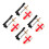 4Pcs Assorted Color Medieval Knight Shield Sword Belt Set for Cosplay 5