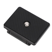 Professionele aluminium snelkoppelingsplaat voor camera's met 1/4 inch schroef.