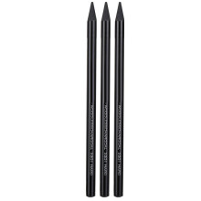 3 stuks Pure Carbon Schetspotloden Professioneel