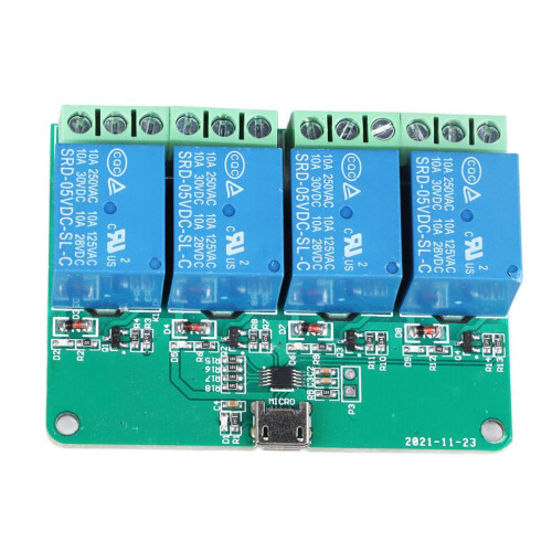 DC 36V HID USB Control Switch Relay Module Drive Free Computer PC Control Relay Module Expansion Board 1