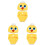 3 Pièces Costume Bébé Poulet Accessoires Photo 2