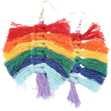 1 Paar Boho Quaste Ohrringe Für Frauen