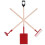 1 Set Gartengeräte Für Puppenhaus Lebensechte Tools 9