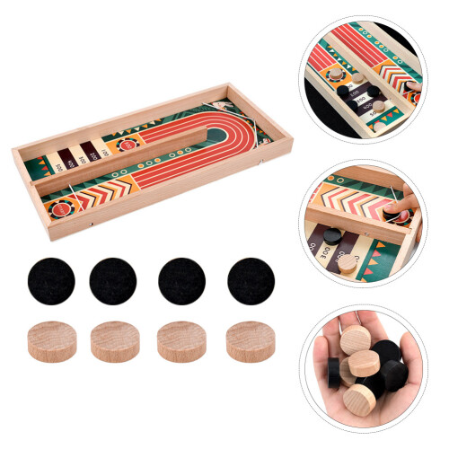 Tir Sur En Bois Jeu D'éjection Échecs Pour Enfants 2