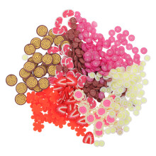 160 Packs Fake Sprinkles Fleischscheiben Gemüse Narutomaki Für Puppenhaus