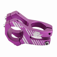 Höghållfast 31,8 mm lila cykelstyrstam Lätt och snygg