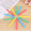 2 Water-Soluble Dust-Free Chalk Child Stick Clean 8