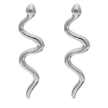 1 Paar Mini Schlangenform Ohrringe Legierung Ohrschmuck