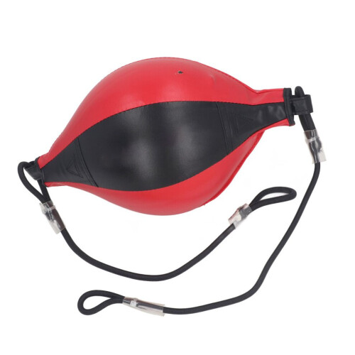 Professional Double End Punching Bag with PU Leather Surface Adjustable Cord
