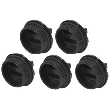 5 stuks G1 1/2 inch winterstop met buitendraad, inclusief O-ring, voor retourleiding, filterafvoer en