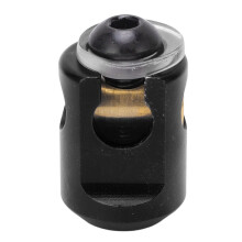 Bogenstabilisatoradapter aus Aluminiumlegierung für Compound- und Recurvebögen, Schwarz