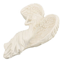 Resin Door Frame Angel Wall Sculpture, 3D Right Angle Decor