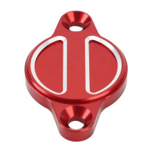 Rode CNC-gefreesde aluminium oliedop voor Ducati Monster Supersport-modellen
