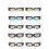 10Pcs Solar Eclipse Viewing Glasses Bright Shades for Safe Sun Observation 2