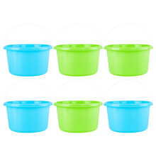 6Stück Mini Sand Eimer Für Kinder Kreatives Spielzeug