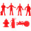 Set Of Realistic Firemen Figurines For Sand Table Decor 8