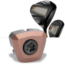 6 Golfschlägergewichte für G400 – 17 g Aluminium-Kupfer-Gold-Set