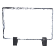 Personlig sublimeringsram för värmeöverföring 9,5x14,5 cm med displayställ