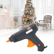 Pistola de pegamento termofusible eléctrica de 12 V y 40 W, herramienta de reparación térmica para manualidades,