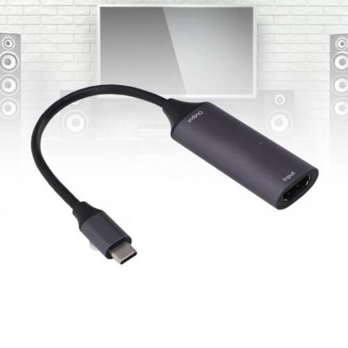4K HD-videocapturekaart type C3.0 van aluminiumlegering voor OBS, Windows en Android