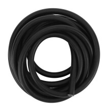 Latexschlauch 3 m Ersatzschlauch für Schleudern, Katapulte, 9 mm, schwarz