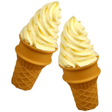 2Stk Simulierte Eiscreme Modelle Kinder Spielzeug Fotografie