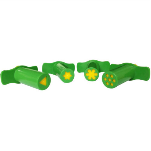 6Pcs Plastic Extruding Dough Mold Crafting Tool Set For Kids 2