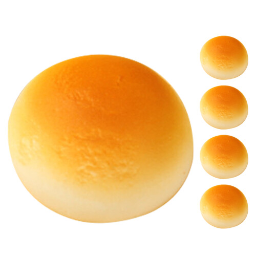 25 Pcs Bread Model Fake Decoration Realistic Simulation Showcase 1