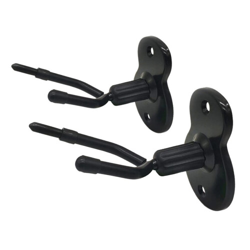 Wall Mount Violin & Viola Hanger with Bow Hook, 2 Pack