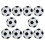 10Stk Mini Ersatzkugeln Für Tischfußball 1