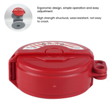 Vikbar turbinrörsventilspärr för 25-64 mm / 1-2,5 tum industriella rör