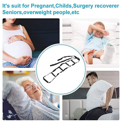 Versatile Assistance Strap for Elderly Pregnant Disabled - 6-Handle Design 2