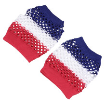 3 Paar Us Flag , Halbfinger Kurzhandschuhe Für Frauen