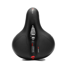 Sella per bicicletta in gel morbido con design antiscivolo, adatta a bici da ginnastica, mountain bike e bici da strada.