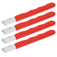 4-delige tuinslijperset, mini draagbare slijper van wolfraamlegering, rood