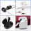 21-in-1 Portable Multi-Functional Electronics Cleaning Kit, Black/White 2
