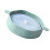 Green Silicone Microwave Popcorn Maker with Handle 1.5L Foldable & Heatproof 1