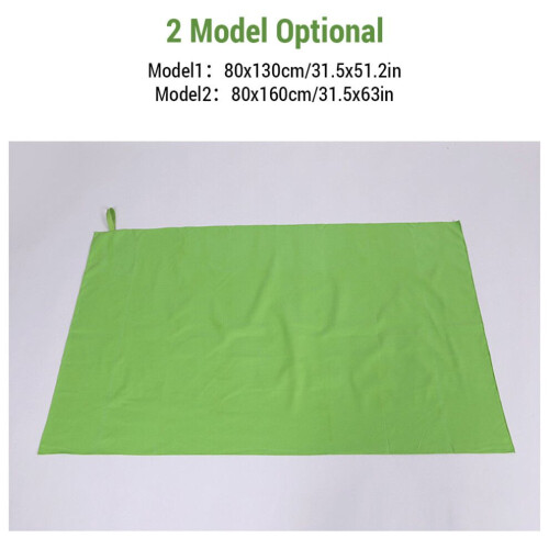 Extra Large Microfiber Bath Towel 80x130cm/160cm Quick-Dry & Portable 1