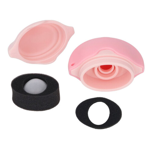 Portable Silicone Roller Sunscreen Applicator Pink for All Ages 2
