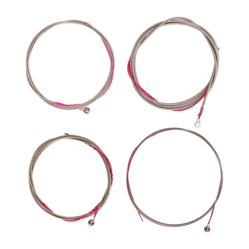 4pcs Metal Bass Strings Replaceable Decorative Guitar String Accessories 1