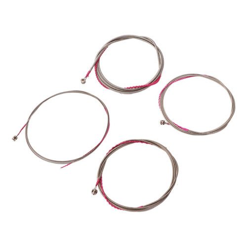 4pcs Metal Bass Strings Replaceable Decorative Guitar String Accessories 2