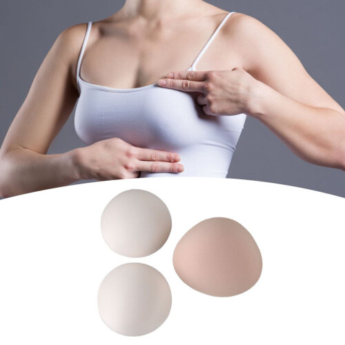 Prótesis torácica de esponja triangular transpirable para mastectomía número 6