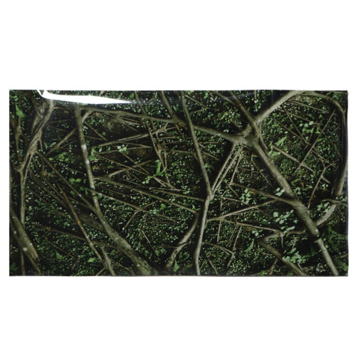 PVC Jungle Pattern Aquarium Background Sticker 91x50cm 1