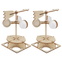 4 Kinder Bastelset Mit Kleber – Lustiger Windmesser