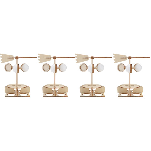 4 Kinder Bastelset Mit Kleber – Lustiger Windmesser 2