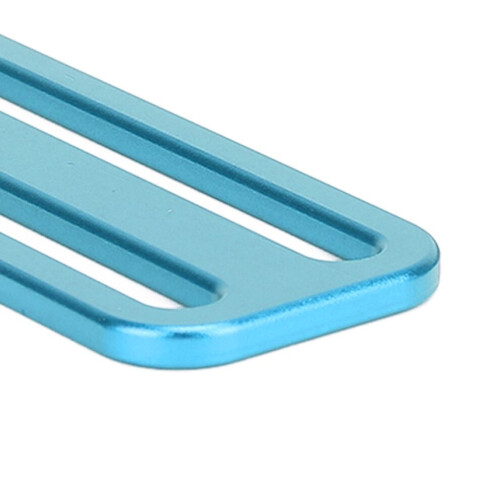 Spänne för dykglidspänne i aluminiumlegering, blå 2